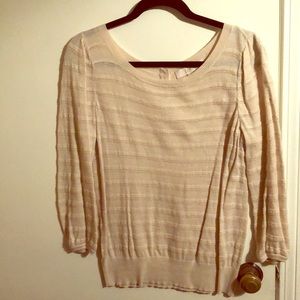 Women’s beige light sweater